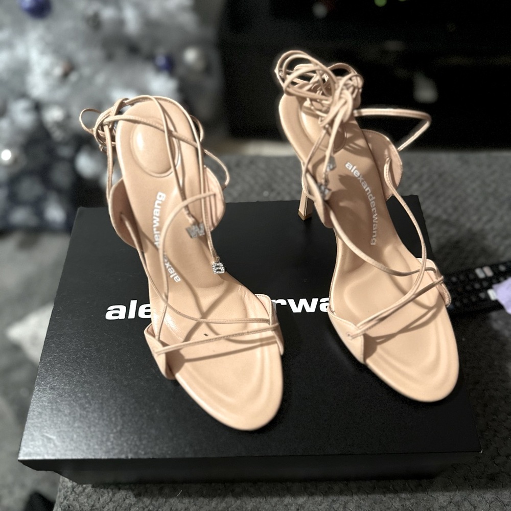 Alexander Wang nude heels